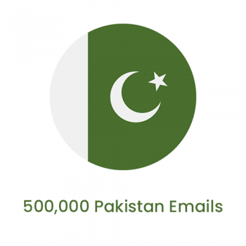 500,000 pakistan emails